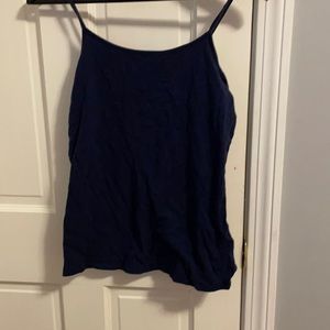 Navy blue tank top
